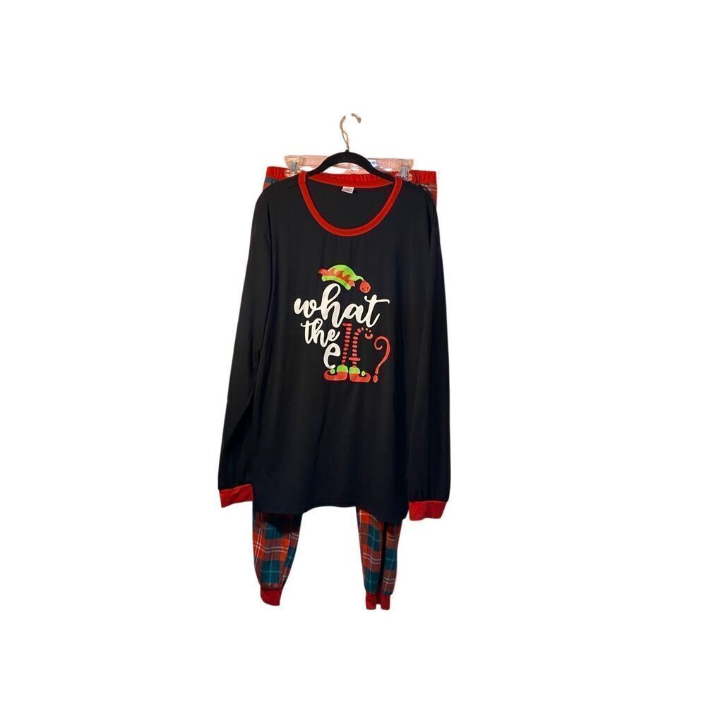 Iffei mens 2p. What the elf Christmas pajama set S/XL